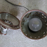 Lamp signed Thierry and Chantal Robert