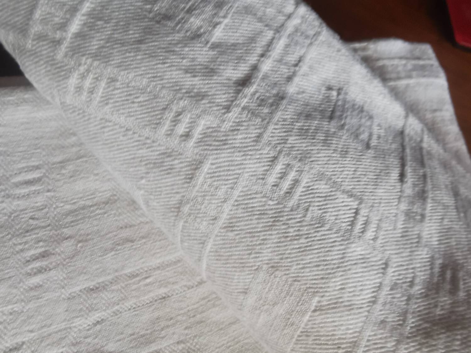 11 damask linen napkins monogrammed LL