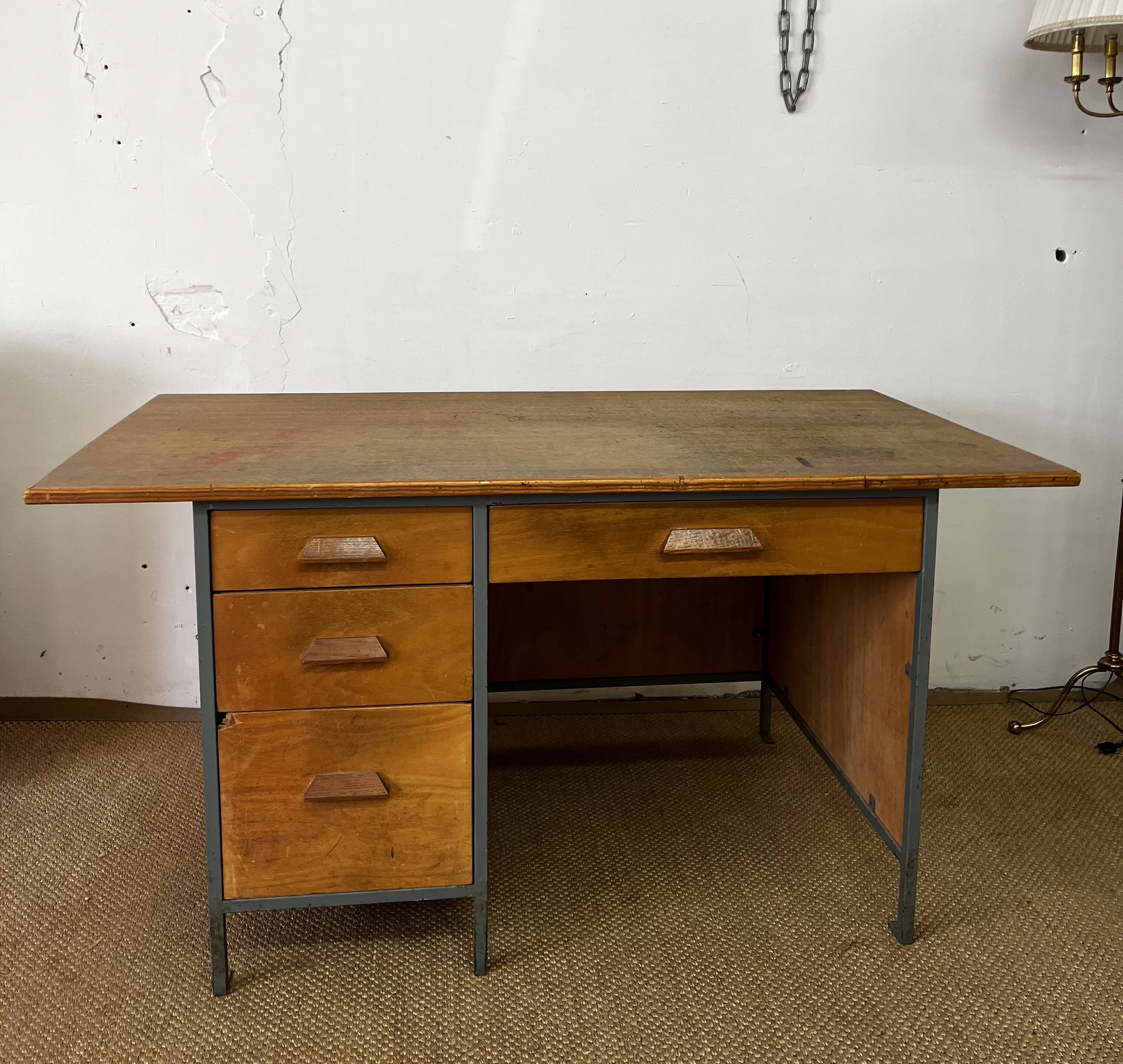 Vintage industrial office