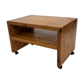 Table de chevet en pin, années 70