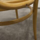 Thonet 210 R armchair in honey-coloured cane