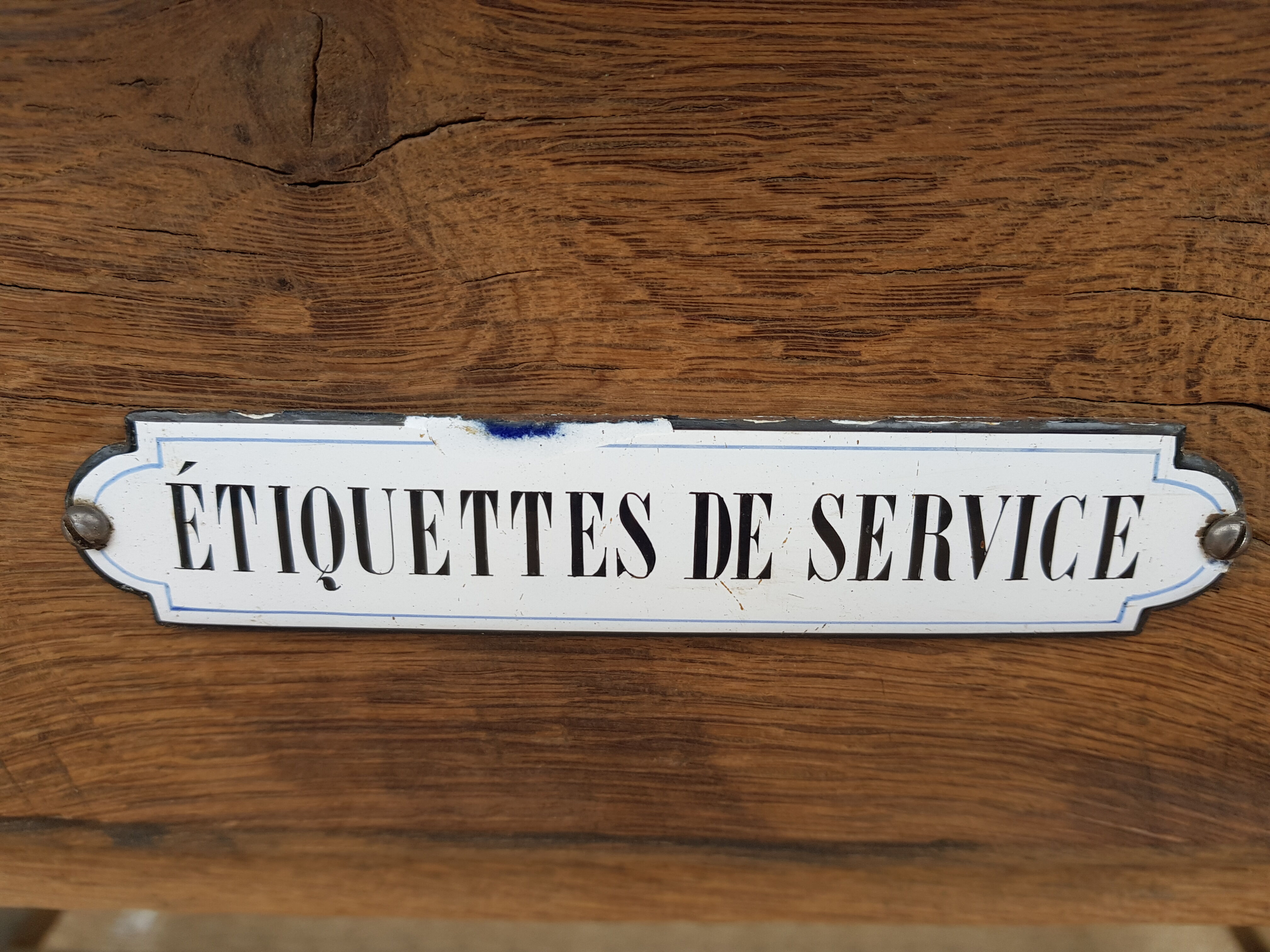 Railway Station Trade Office with "Service Label" 1930s