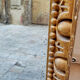 Mirror vaulted wooden end XIX 155x103cm