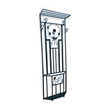 Art Deco era wrought iron jacket