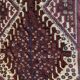Old Afghan wool rug 270x186cm