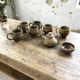 Set cups and teapot André Bodin sizzles