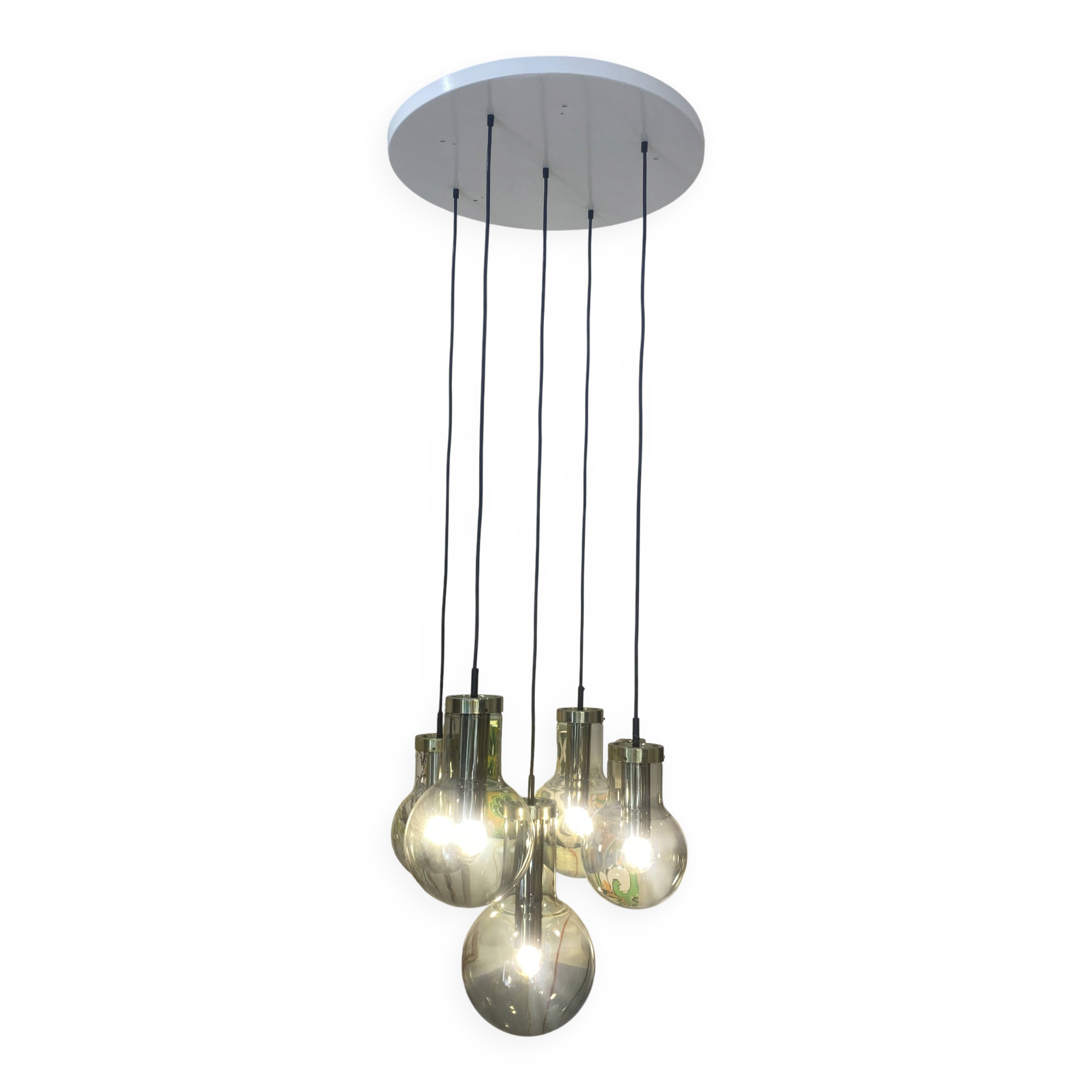 "Maxi globe" suspension by Raak - 1970s