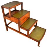 Library staircase bench table