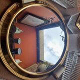 Mirror tray and glass compartment
