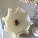 Vanilla opaline pendant light