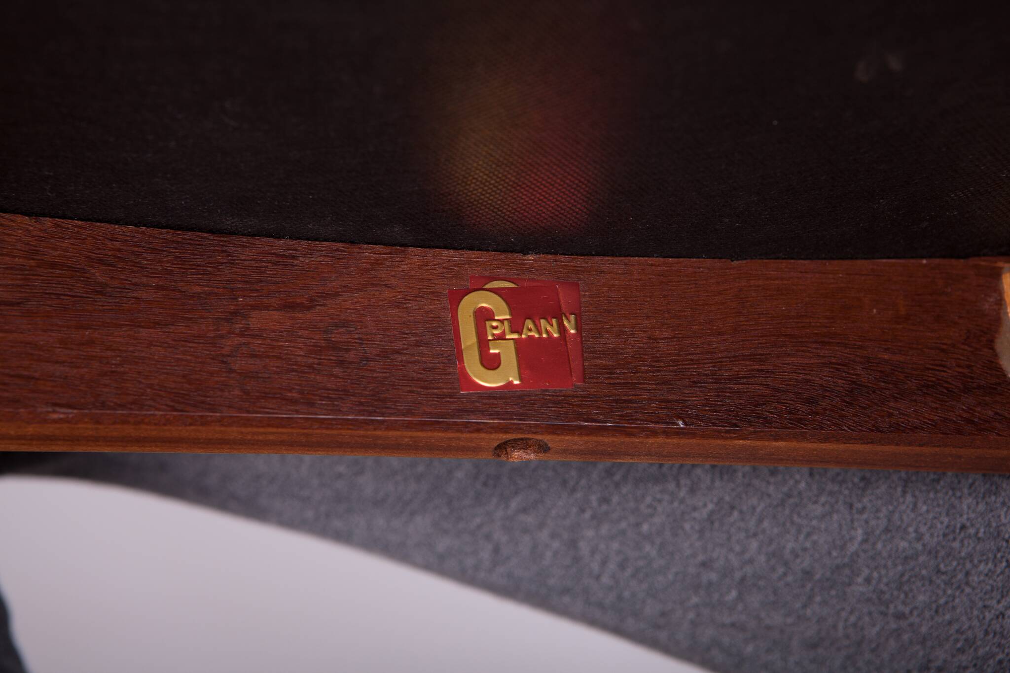 Vintage Teak & Leather Dining Chairs by Leslie Dandy for G-Plan, 1960s, Set of 4