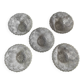 Set of 5 glass ramekins