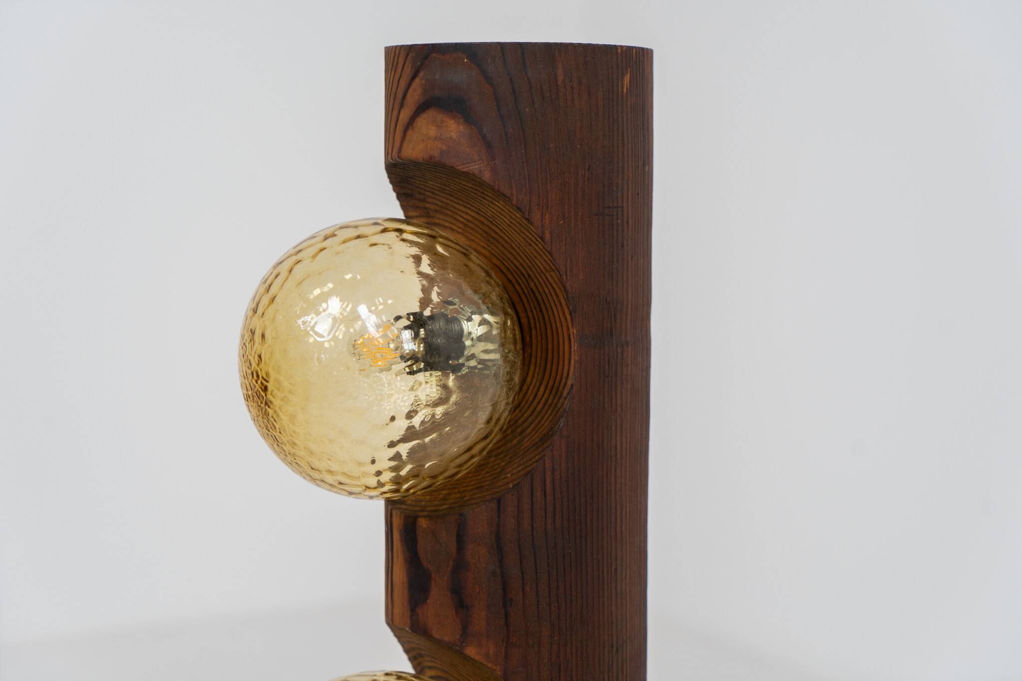 Sculptural solar lamp by Temde Leuchten