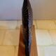 Old vintage wooden sculpture from the 40s-50s signed Rignault