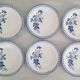 6 plates old earthenware Digoin Sarreguemines model annick vintage