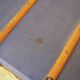 Blue vintage trunk