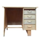 1950s single-pedestal desk