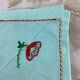 6 Antique tea towels