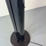 Italian iconic black Artemide Megaron uplighter floor lamp 1980s