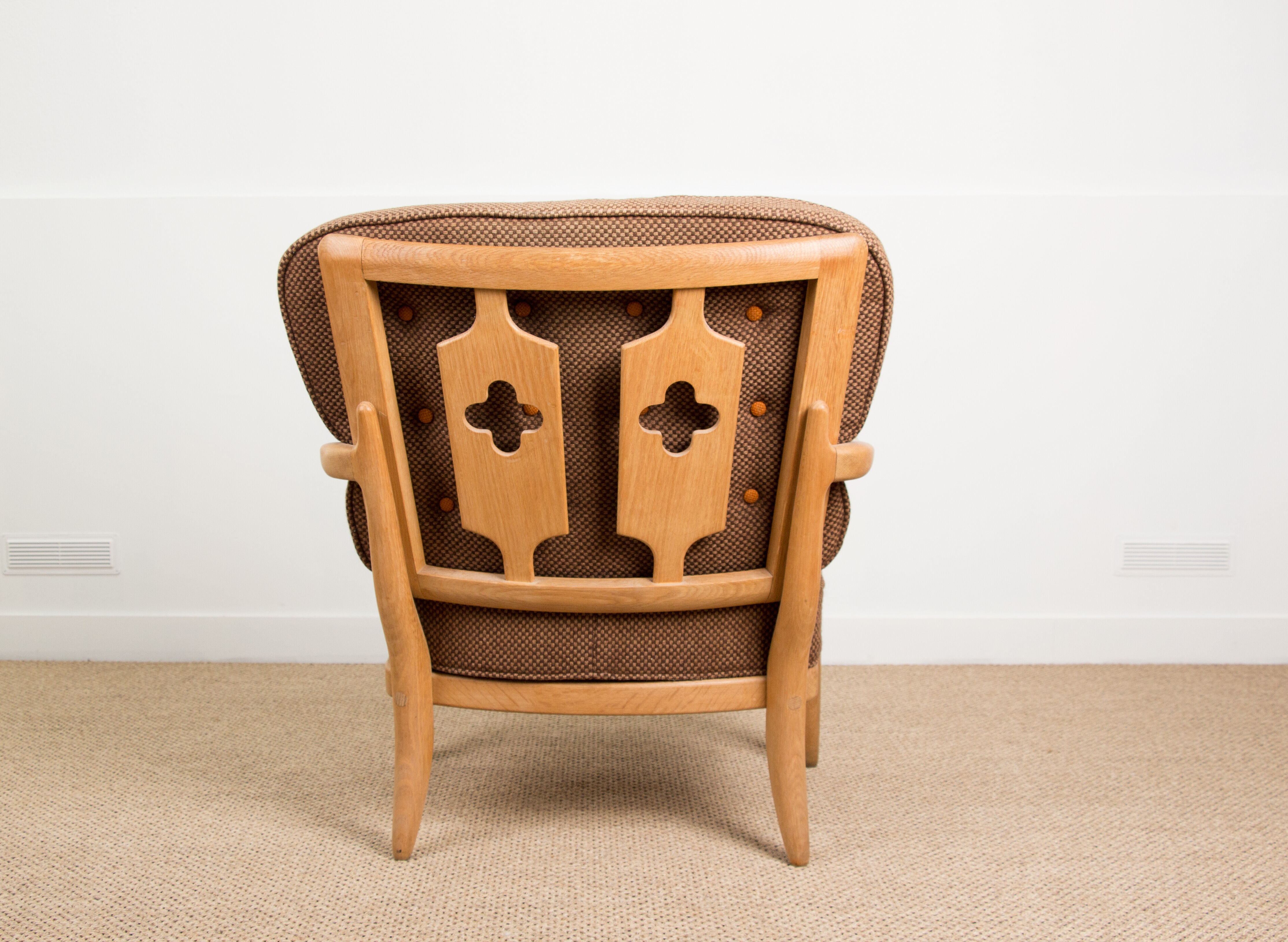 Armchair by Guillerme and Chambron.