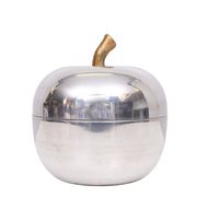 Iconic Aluminum apple Ice Bucket 1970s Italy