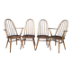 Quaker Windsor chairs by Lucian Ercolani for Ercol, United Kingdom, 1960s, set of 4