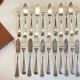12-Piece Silver-Plated Fish Cutlery Set