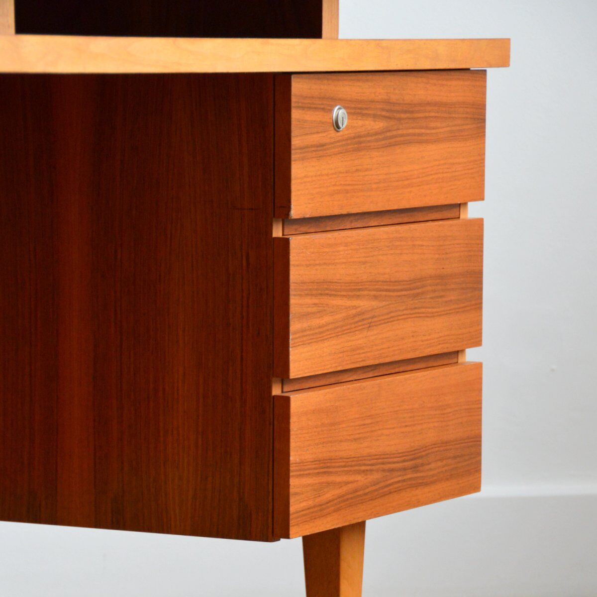 Scandinavian teak desk 1960s