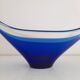 Bayel France blue glass dish