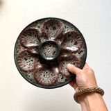 12 oyster plates Vallauris Marius Giuge