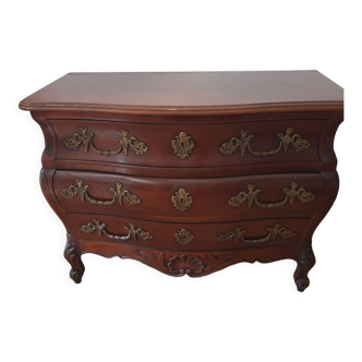 Commode tombeau estampillée armengaud style Louis XV