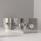 Stilux Milano - Antares chrome metal wall lights