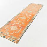 Tapis de couloir vintage 3x11, 88x319 cm