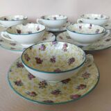 6 cups Descotte Reboisson & Baranger (DRB) Limoges