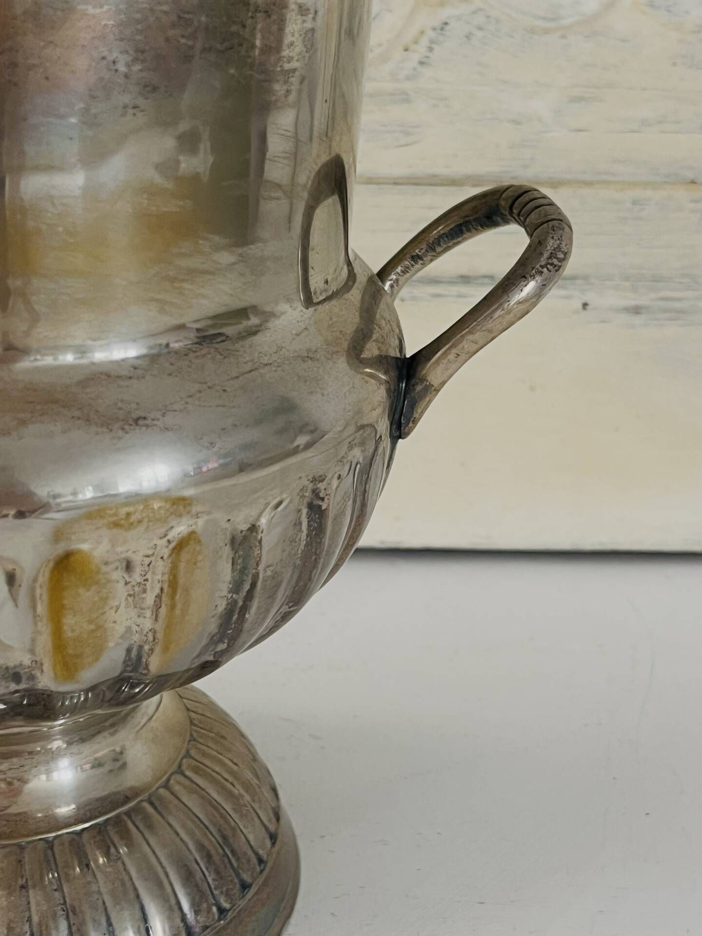 Champagne bucket Silver Plated Medici with Handles,