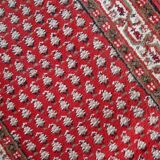 Tapis vintage fait main Seraband indien – 74 cm x 140 cm