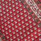 Tapis vintage fait main Seraband indien – 74 cm x 140 cm