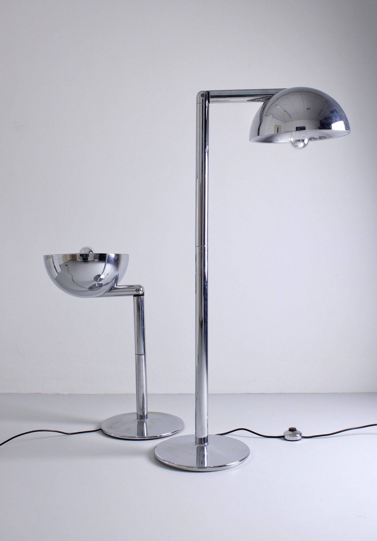 Set of Playmaker lamps by Dal Lago & Sereni for Bilumen, 1970