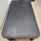 Industrial coffee table in riveted metal from around 1920 – black patina – 145 × 80 cm