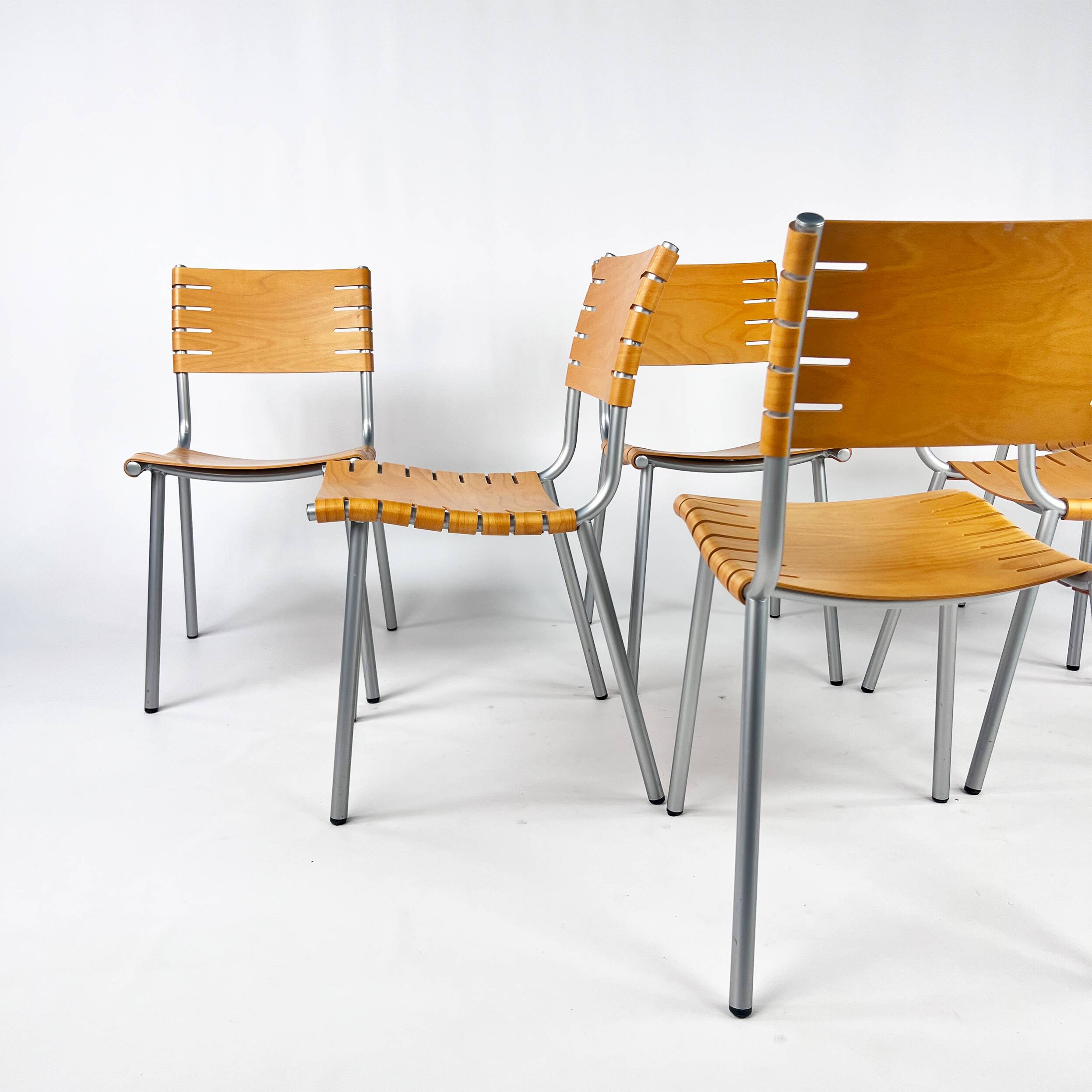 Set de 6 chaises de salle à manger par Ruud Jan Kokke pour Harvink, 1990s