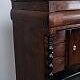 Secretary – Polished oak – Green felt cloth & brass handles – 4 drawers – 1820s