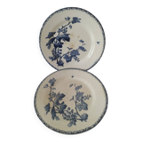 Duo of Gien plates, Groseilles model