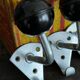 Old Bakelite ball wall hooks
