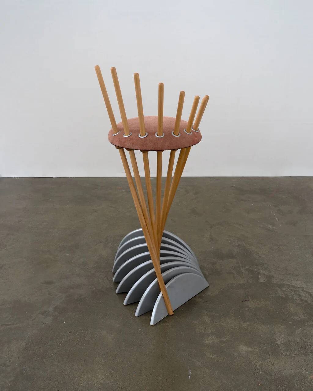 Postmodern prototype stool by Isabelle Moore, 1995
