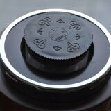 Boîte, pot à tabac en ronce de noyer