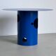 21st Century Contemporary Italian Silos Dining Table, Electric Blue