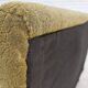 1950s, Danish 2-seater sofa, green furniture wool fabric.