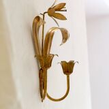 Brass flower applique