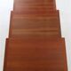 Set of 3 "#253" teak nesting tables by Kai Kristiansen / Mid-century Danish modern design / Minimalism / 1960s