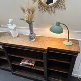 Vintage bookcase sideboard